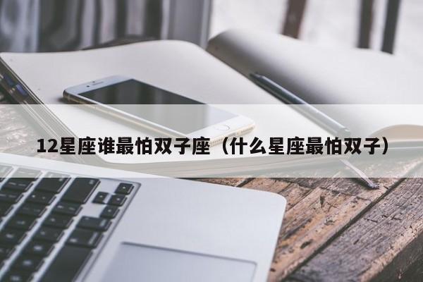 12星座谁最怕双子座(什么星座最怕双子)