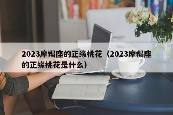 2023摩羯座的正缘桃花(2023摩羯座的正缘桃花是什么)