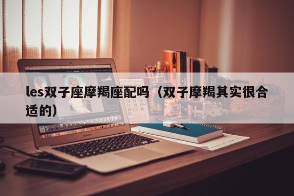 les双子座摩羯座配吗(双子摩羯其实很合适的)