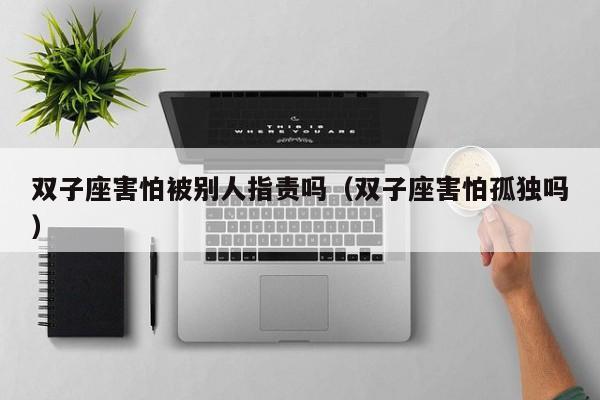 双子座害怕被别人指责吗(双子座害怕孤独吗)