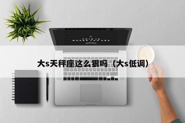 大s天秤座这么狠吗(大s低调)