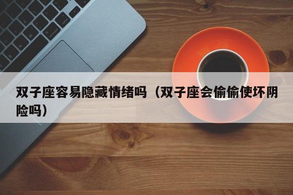 双子座容易隐藏情绪吗(双子座会偷偷使坏阴险吗)