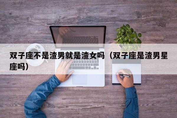 双子座不是渣男就是渣女吗(双子座是渣男星座吗)